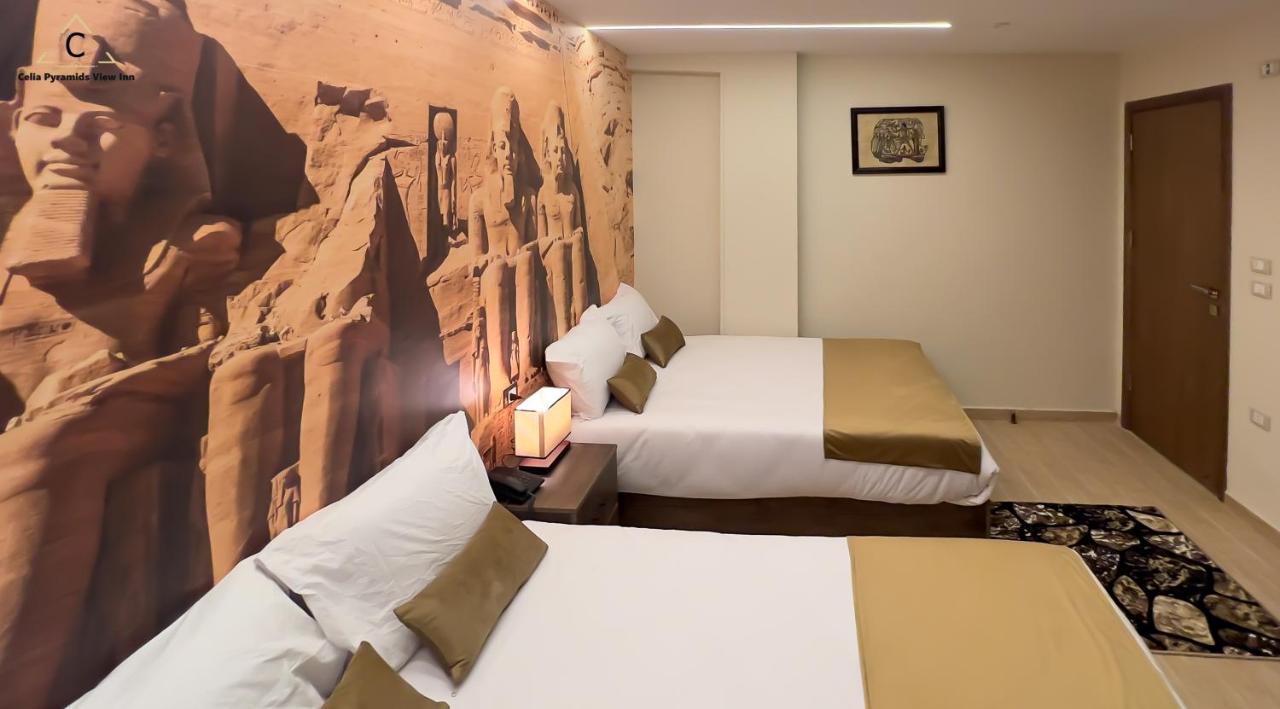 Celia Pyramids View Inn Nazlet el-Sîsi Dış mekan fotoğraf