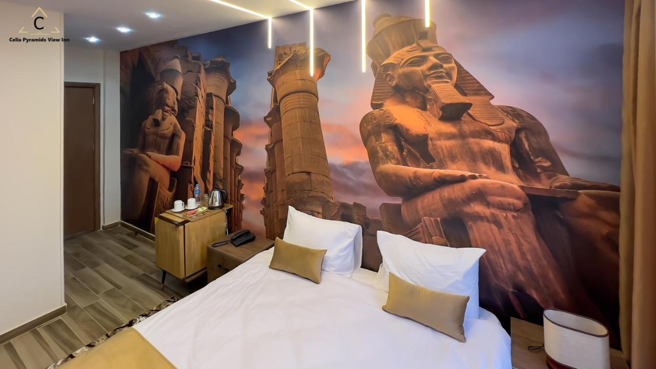 Celia Pyramids View Inn Nazlet el-Sîsi Dış mekan fotoğraf