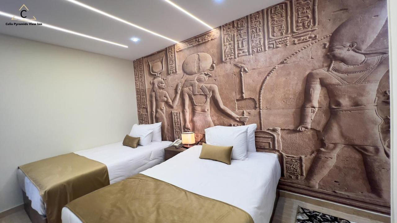 Celia Pyramids View Inn Nazlet el-Sîsi Dış mekan fotoğraf