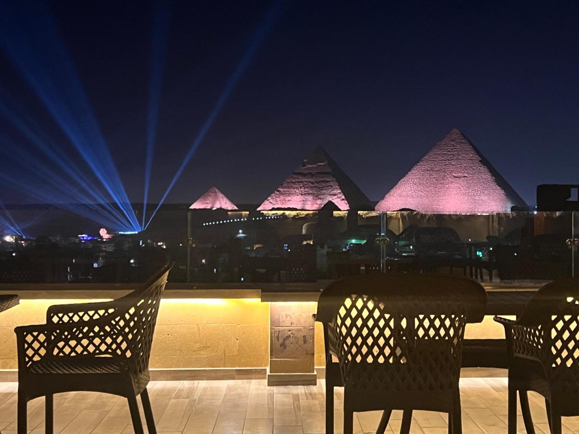 Celia Pyramids View Inn Nazlet el-Sîsi Dış mekan fotoğraf