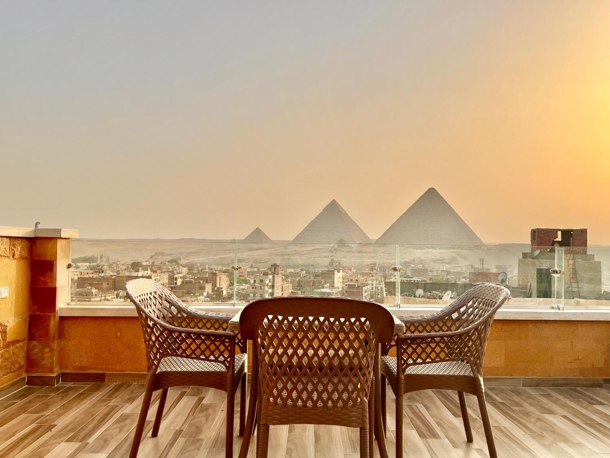 Celia Pyramids View Inn Nazlet el-Sîsi Dış mekan fotoğraf