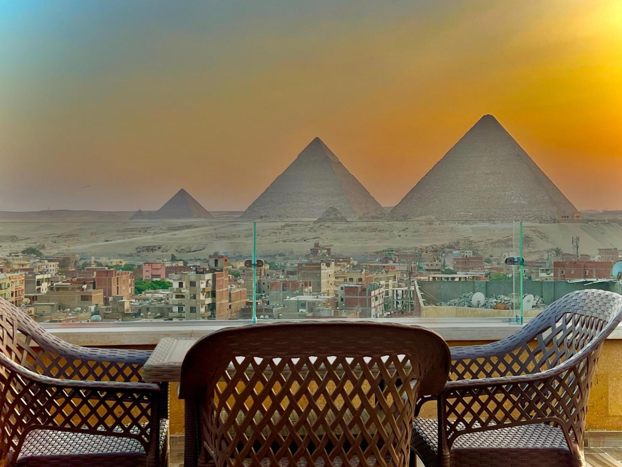 Celia Pyramids View Inn Nazlet el-Sîsi Dış mekan fotoğraf
