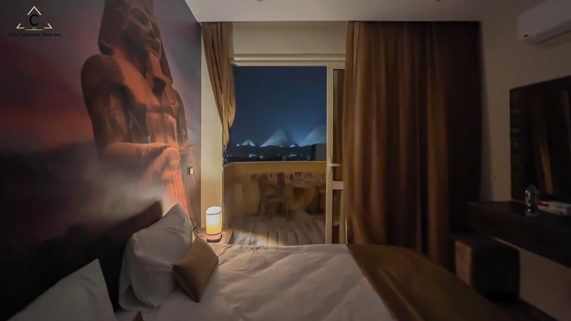 Celia Pyramids View Inn Nazlet el-Sîsi Dış mekan fotoğraf