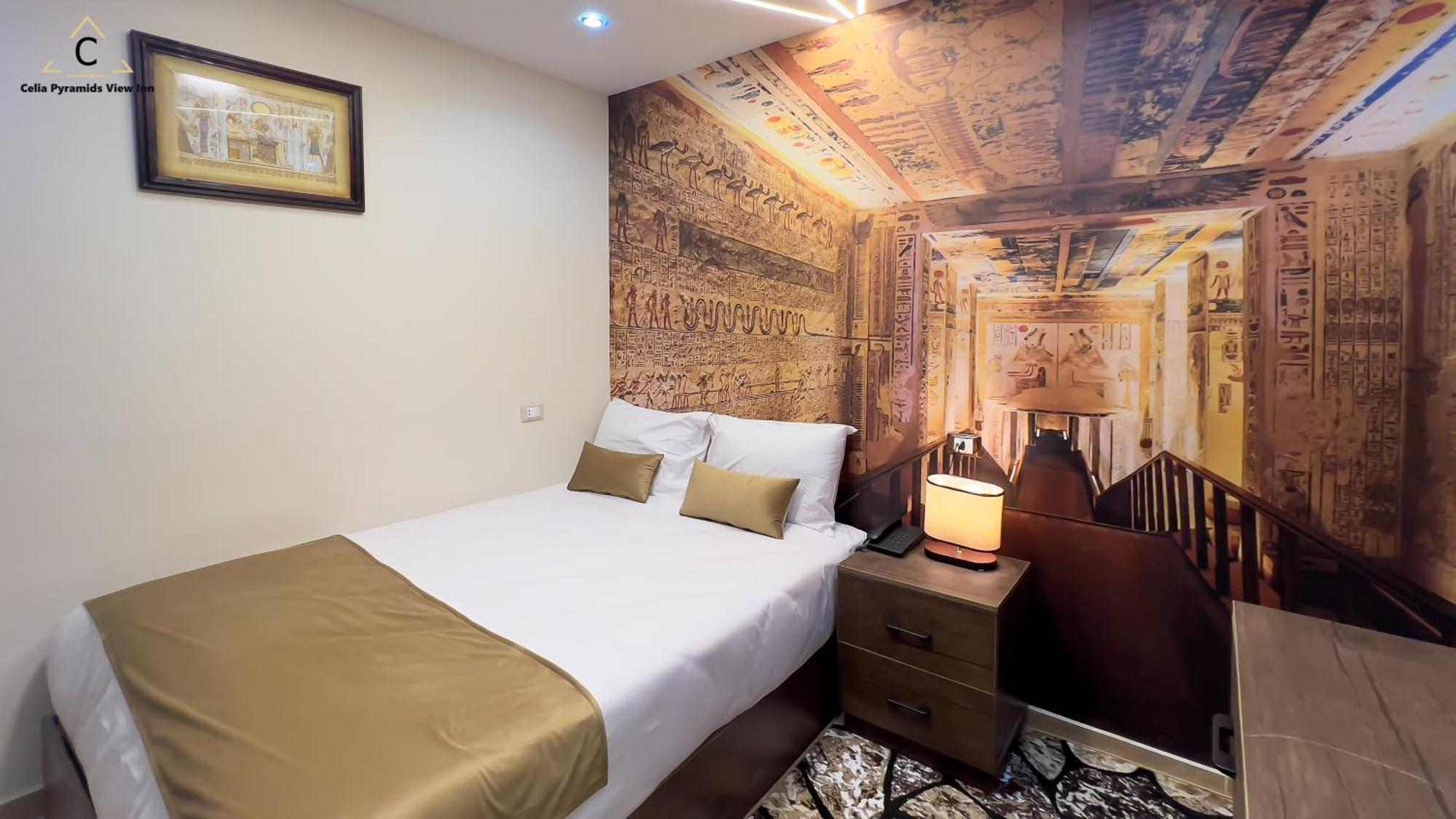 Celia Pyramids View Inn Nazlet el-Sîsi Dış mekan fotoğraf