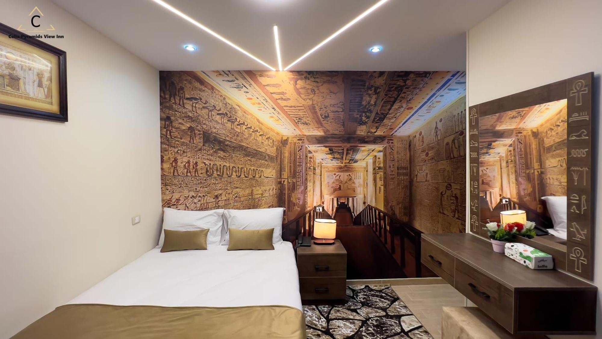 Celia Pyramids View Inn Nazlet el-Sîsi Dış mekan fotoğraf