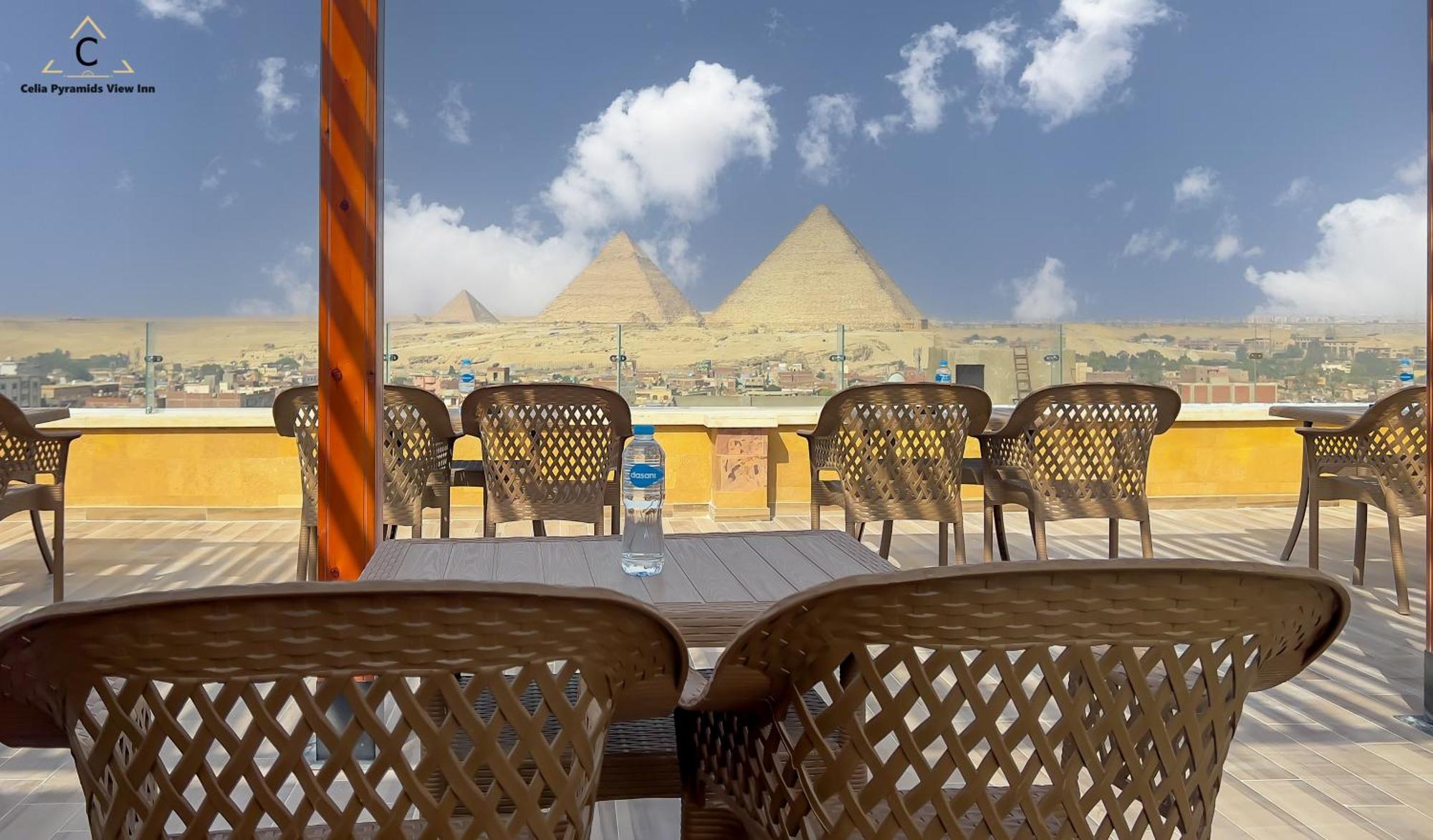 Celia Pyramids View Inn Nazlet el-Sîsi Dış mekan fotoğraf