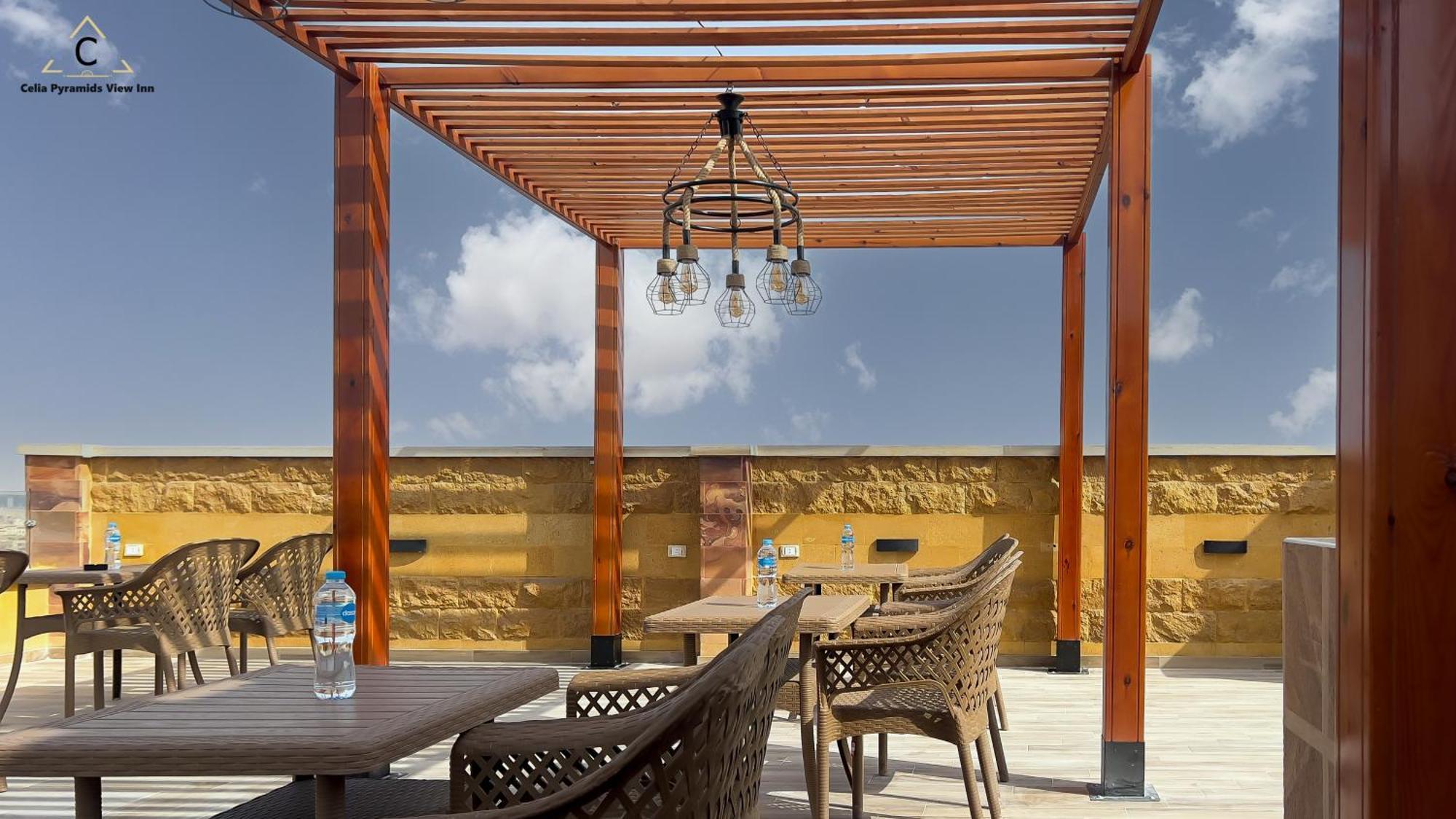 Celia Pyramids View Inn Nazlet el-Sîsi Dış mekan fotoğraf