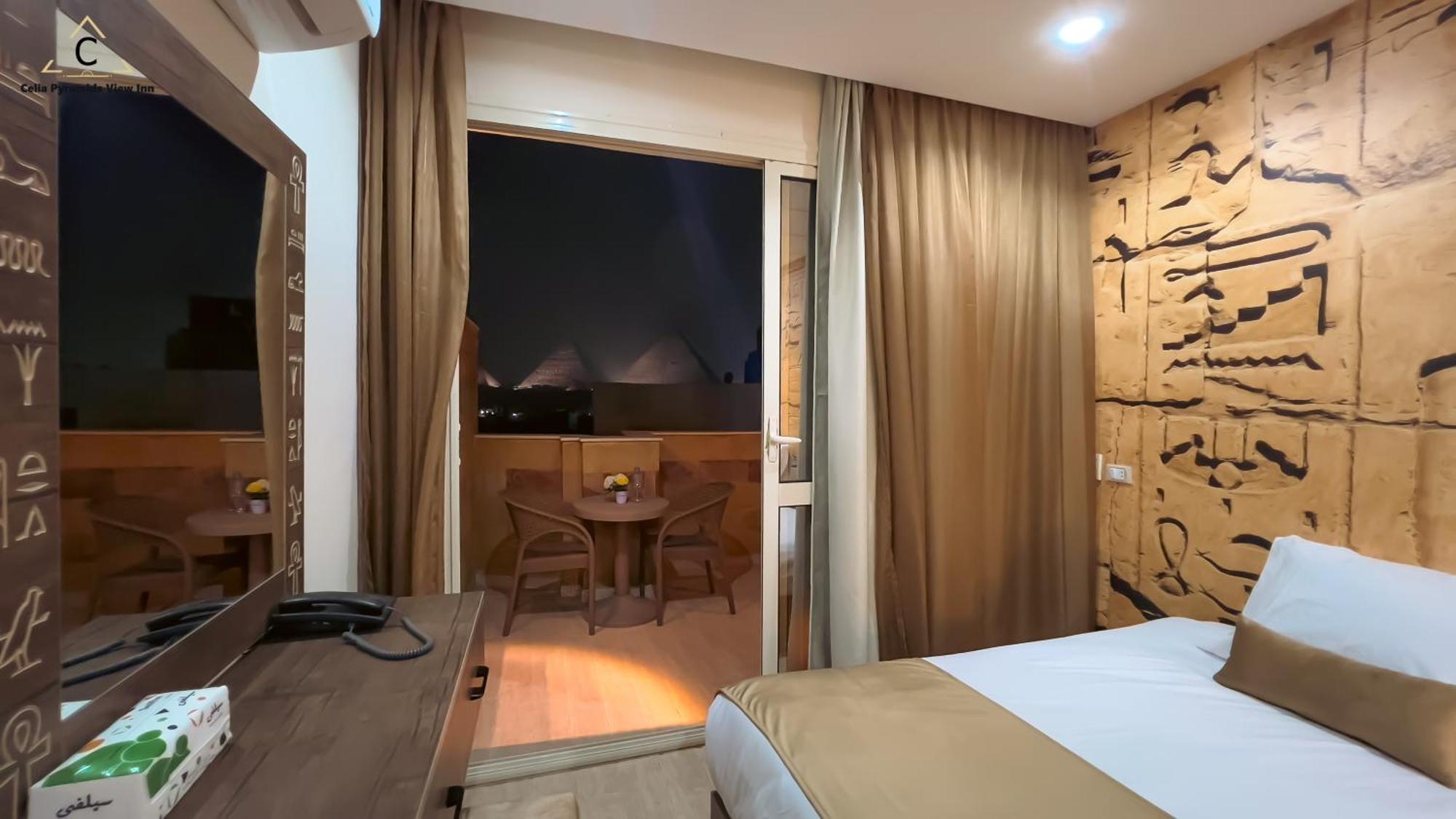 Celia Pyramids View Inn Nazlet el-Sîsi Dış mekan fotoğraf