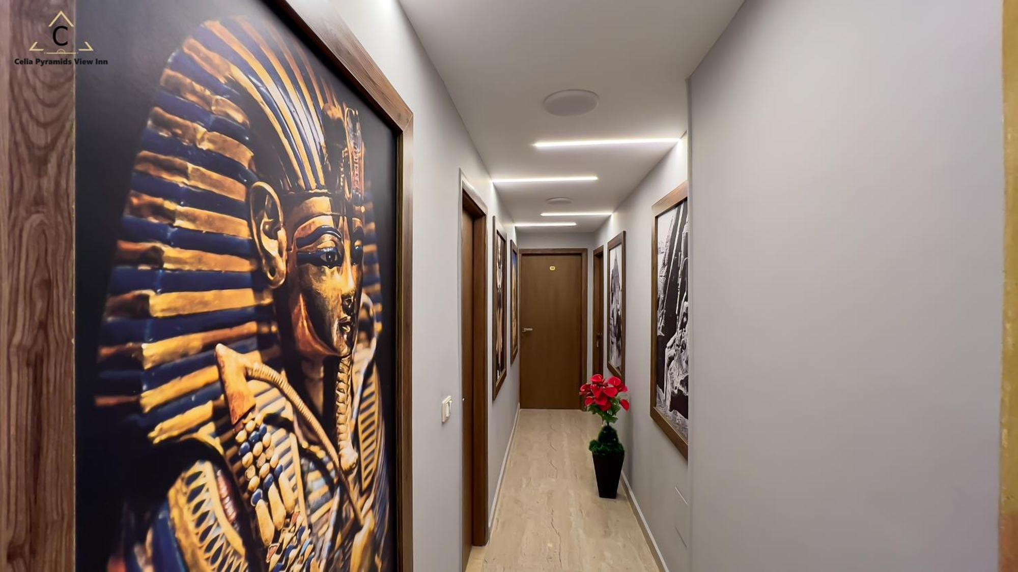 Celia Pyramids View Inn Nazlet el-Sîsi Dış mekan fotoğraf