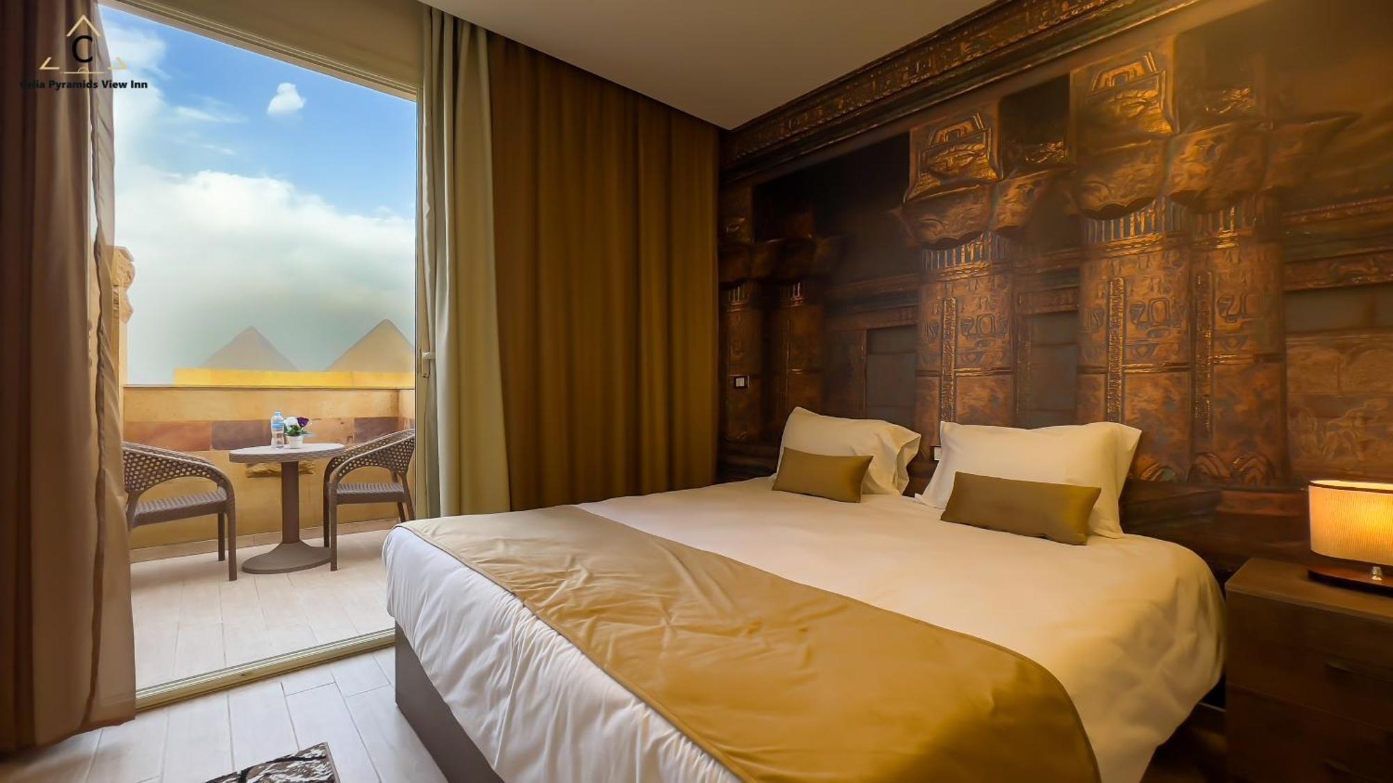 Celia Pyramids View Inn Nazlet el-Sîsi Dış mekan fotoğraf