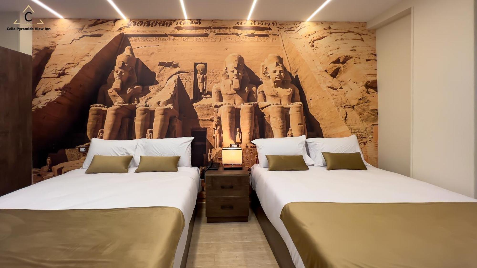 Celia Pyramids View Inn Nazlet el-Sîsi Dış mekan fotoğraf