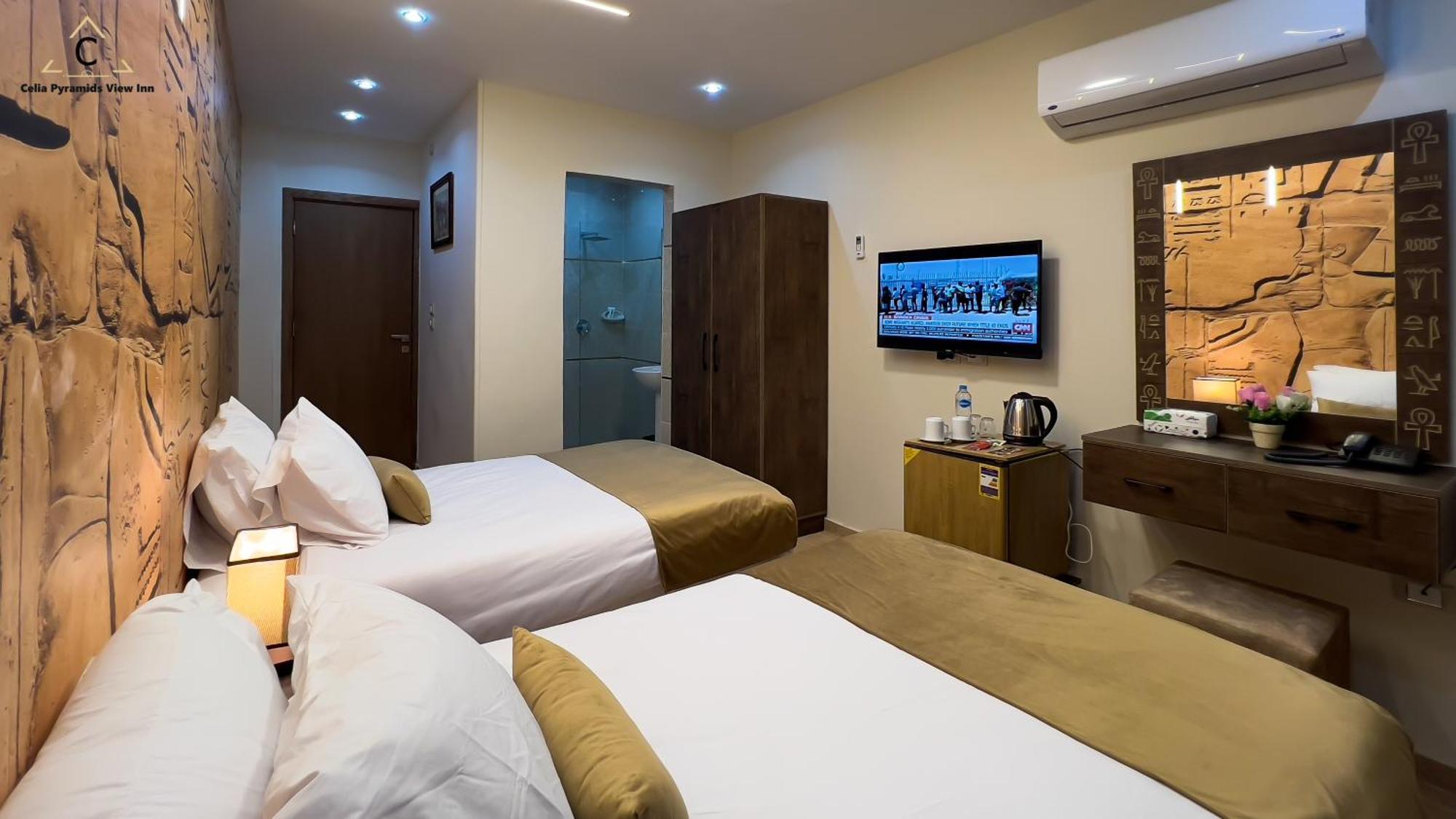 Celia Pyramids View Inn Nazlet el-Sîsi Dış mekan fotoğraf