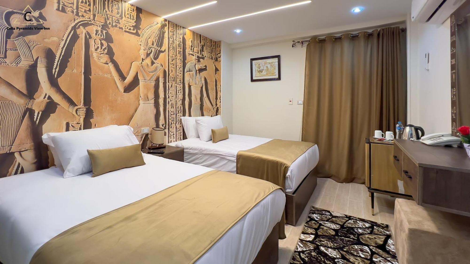 Celia Pyramids View Inn Nazlet el-Sîsi Dış mekan fotoğraf