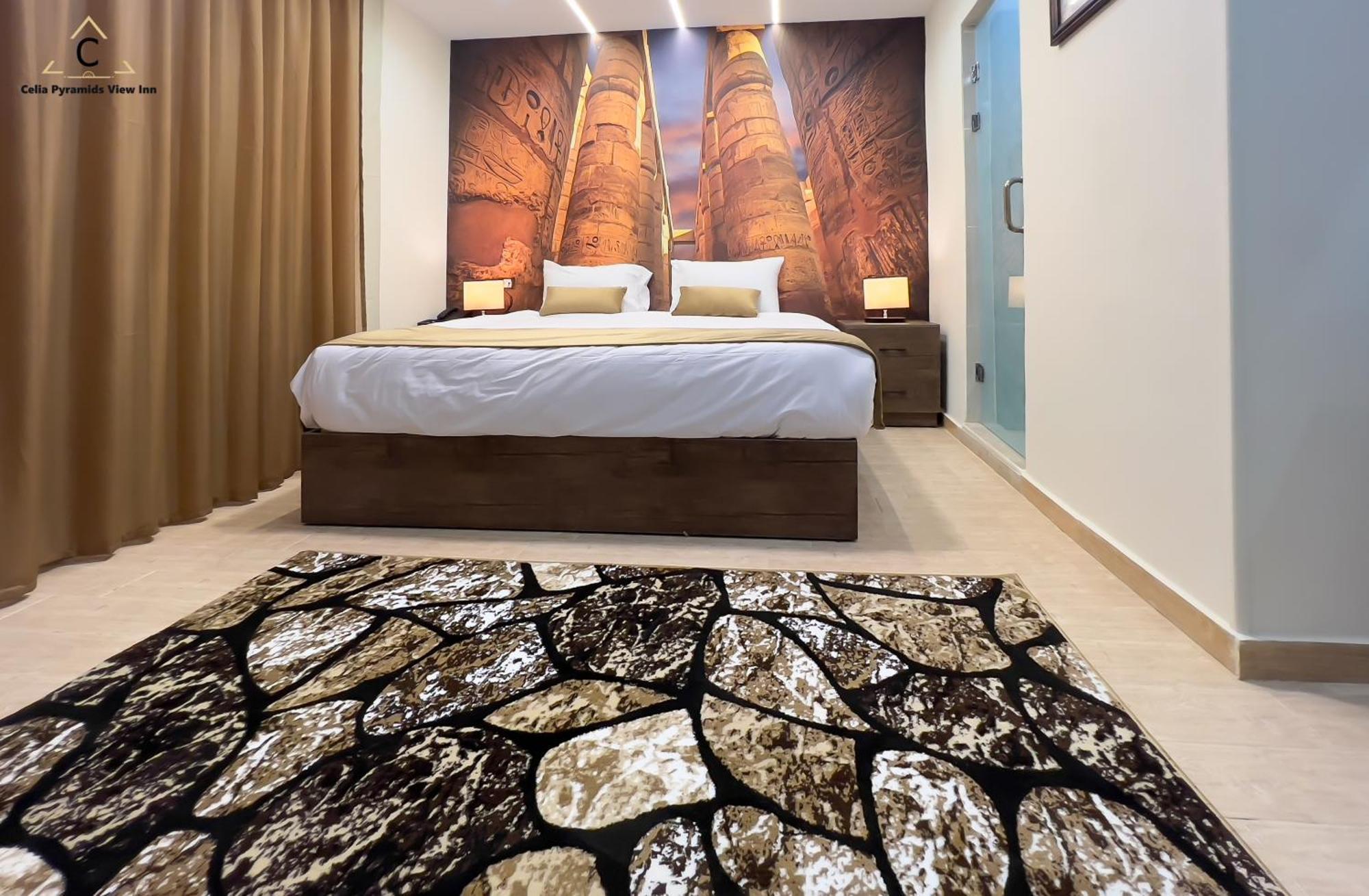 Celia Pyramids View Inn Nazlet el-Sîsi Dış mekan fotoğraf