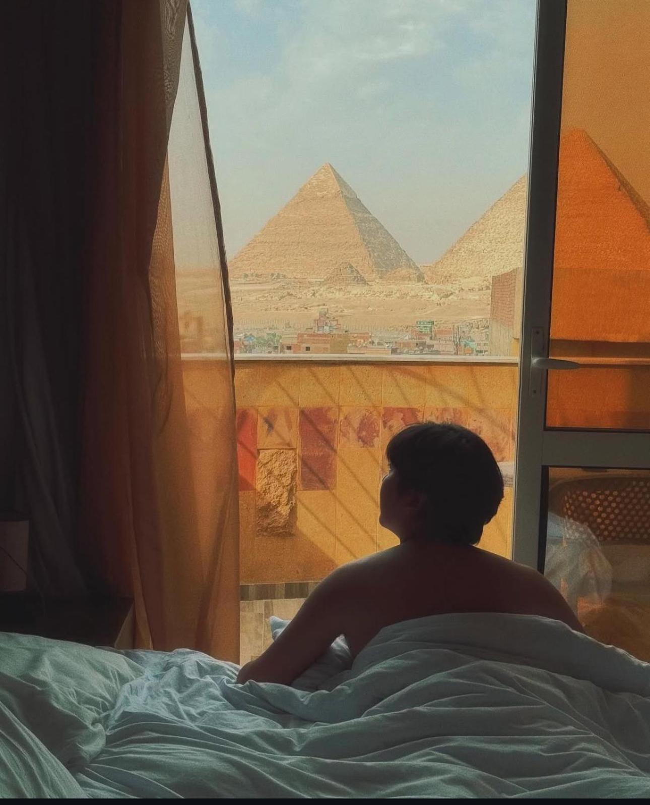 Celia Pyramids View Inn Nazlet el-Sîsi Dış mekan fotoğraf